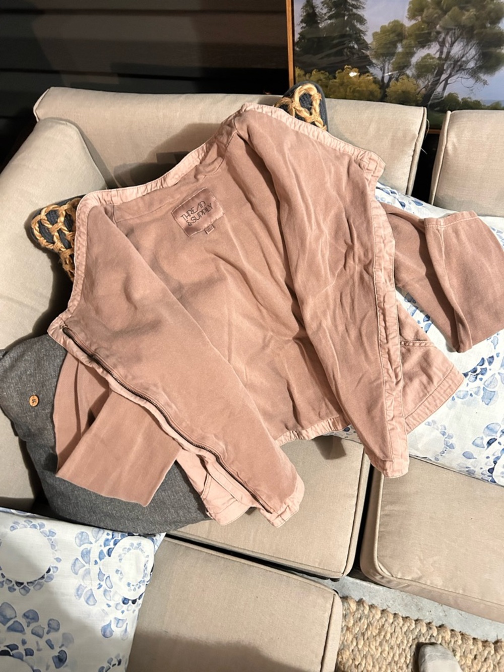 Thread & Supply Blush jacket